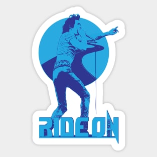 RIDE ON Sticker